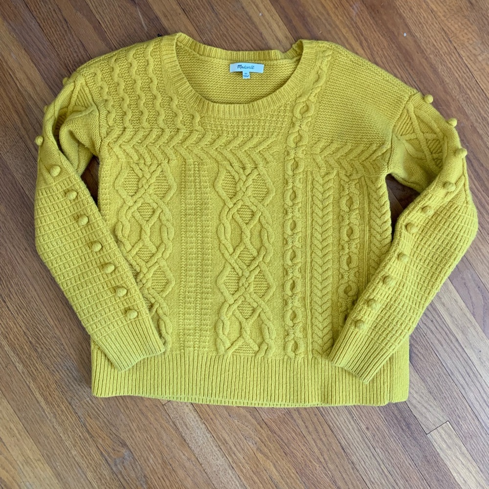 Madewell Pom Pom sweater